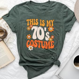 This Is My 70'S Costume Peace 70S Party Outfit Groovy Hippie Bella Canvas T-shirt - Thegiftio UK