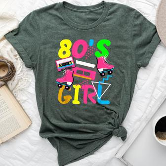 80'S Girl Music Eighties Fashion Lovers Nostalgic Bella Canvas T-shirt - Seseable