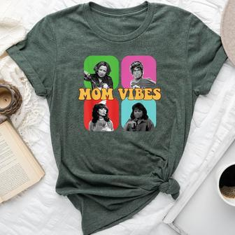 90’S Mom Vibes Vintage Retro Mom Life Mother Day Bella Canvas T-shirt - Seseable