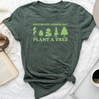 Arbor Day Tree Care Plant More Trees Bella Canvas T-shirt - Monsterry UK