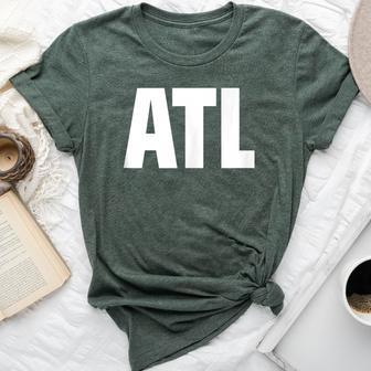 Atl Atlanta For And Woman Bella Canvas T-shirt - Monsterry CA