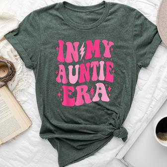In My Auntie Era Aunt Era Mother's Day Bella Canvas T-shirt - Seseable