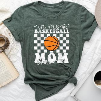 In My Basketball Mom Era Mother's Day Bella Canvas T-shirt - Thegiftio UK