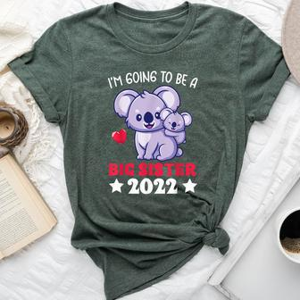 Become Big Sister 2022 Koala Bella Canvas T-shirt - Monsterry AU