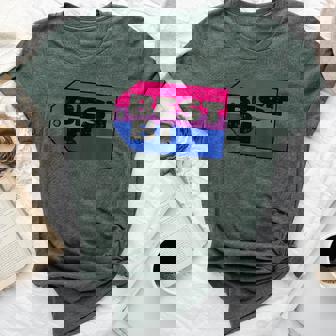 Best Bi Tag Bisexual Pride Flag Bisexuality Lgbtq Women Bella Canvas T-shirt | Mazezy