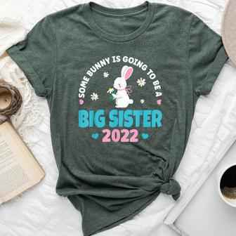 Bunnies Become Big Sister 2022 Bella Canvas T-shirt - Monsterry DE