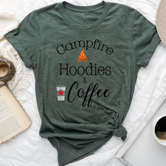 Campfire S And Coffee Bella Canvas T-shirt - Monsterry AU