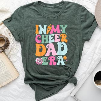 In My Cheer Dad Era Cheerleading Girls Ns Bella Canvas T-shirt | Mazezy UK