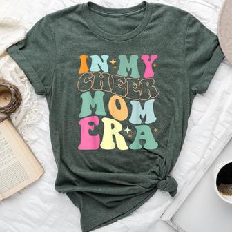 In My Cheer Mom Era Cheerleading Bella Canvas T-shirt - Thegiftio UK