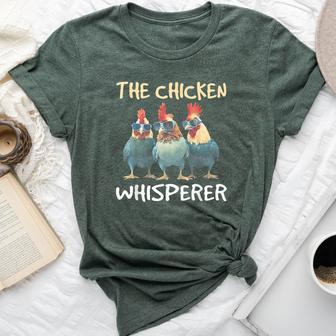 The Chicken Whisperer Bella Canvas T-shirt | Mazezy