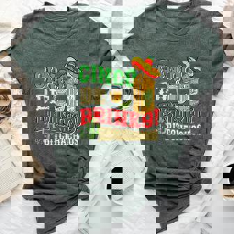 Cinco De Drinko Bitchachos Tequila Shots Cinco De Mayo Bella Canvas T-shirt | Mazezy