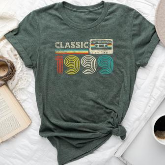 Classic 1999 Retro Birthday Idea 1999 Cassette Tape Vintage Bella Canvas T-shirt - Monsterry CA