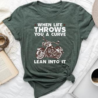 Cool Motorcycle For Motor Cycle Rider Biker Bella Canvas T-shirt | Mazezy DE
