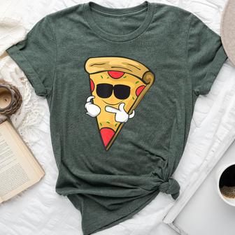 Cool Sunglasses Pizza T Boys Girls Men Bella Canvas T-shirt - Thegiftio UK