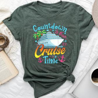 Countdown Is Over It's Cruise Time Cruise Ship Bella Canvas T-shirt - Monsterry AU
