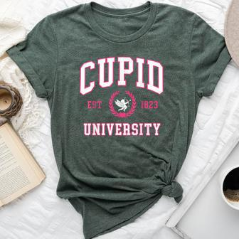 Cupid Est 1823 University Valentine’S Day Couple Boys Girls Bella Canvas T-shirt - Monsterry CA