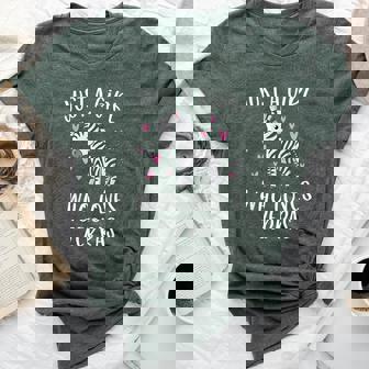 Cute Zebra For Girls Just A Girl Who Loves Zebras Bella Canvas T-shirt - Thegiftio