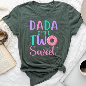 Dada Of The Two Sweet Dad 2Nd Birthday Girl Donut Party Bella Canvas T-shirt - Monsterry UK