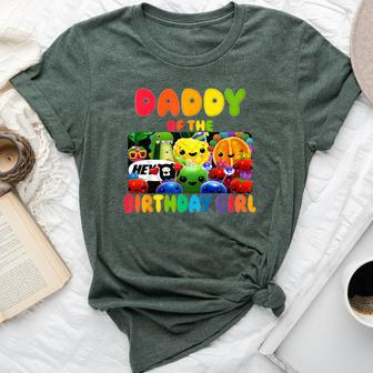 Daddy Of The Birthday Girl Fruit Birthday Family Matching Bella Canvas T-shirt - Thegiftio UK