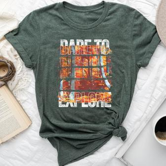 Dare To Explore Fall Bella Canvas T-shirt - Monsterry AU