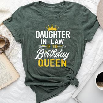Daughter-In-Law Of The Birthday Queen Bday Party Bella Canvas T-shirt - Thegiftio UK