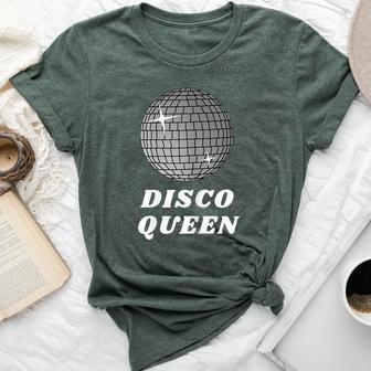 Disco Queen 70'S Themed Birthday Party Dancing Women Bella Canvas T-shirt - Monsterry UK