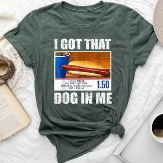 I Got That Dog In Me Xray Meme Men Bella Canvas T-shirt | Mazezy