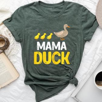 Ducks Duck Lover Mama Duck Bella Canvas T-shirt - Monsterry AU