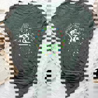 My Favorite Christmas Light Is Jesus Christian Christmas Bella Canvas T-shirt - Thegiftio