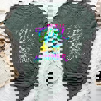 Feral Girl Summer Opossum Tie Dye Raccoon Vintage Bella Canvas T-shirt | Mazezy