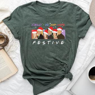 Could I Be Any More Festive Christmas For Mens Bella Canvas T-shirt - Monsterry UK