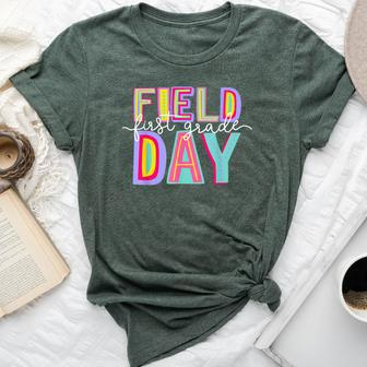 Field Day Fun Day First Grade Field Trip Student Teacher Bella Canvas T-shirt - Monsterry UK