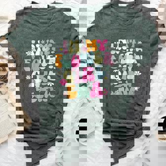 In My Flower Girl Era Retro Groovy Flower Girl Cute Bella Canvas T-shirt | Seseable UK