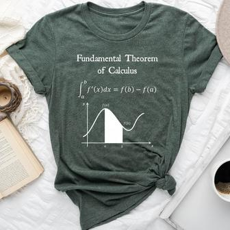 Fundamental Theorem Of Calculus Math Teacher Nerdy Bella Canvas T-shirt - Monsterry CA