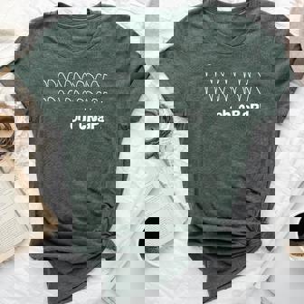 Cardiac Rhythm Oh Crap Nurse Bella Canvas T-shirt | Mazezy