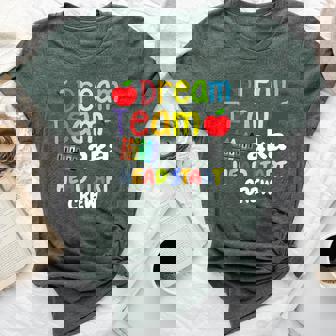 Dream Team Head Start Crew Teacher Childhood Education Bella Canvas T-shirt | Mazezy