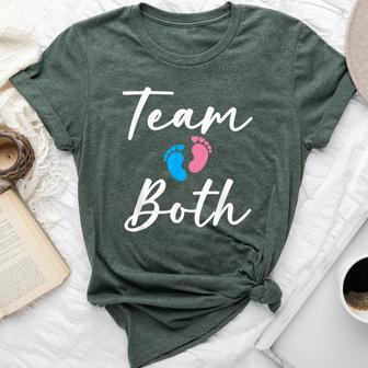 Gender Reveal Team Both Boy Or Girl Baby Shower Bella Canvas T-shirt - Monsterry AU