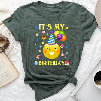 It's My Birthday Cute Boy Girl Bella Canvas T-shirt - Thegiftio UK