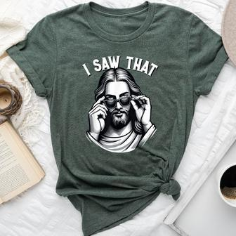 Jesus Meme Quote I Saw That Christian & Jesus Bella Canvas T-shirt - Thegiftio UK