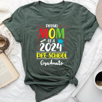 Proud Mom Of A Class Of 2024 Pre-School Graduate Bella Canvas T-shirt - Thegiftio UK