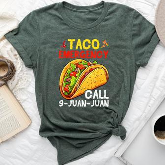 Taco Emergency Cinco De Mayo Women Bella Canvas T-shirt - Thegiftio UK