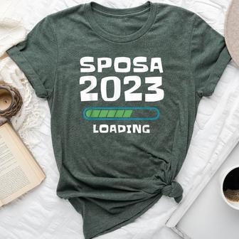 Future Bride 2023 Loading Wedding Woman Bachelorette Party Bella Canvas T-shirt - Monsterry CA