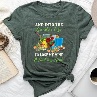 Into The Garden I Go Gardening Plant Lovers Bella Canvas T-shirt - Monsterry AU