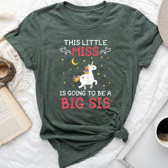 This Girl Becomes Big Sister Bella Canvas T-shirt - Monsterry