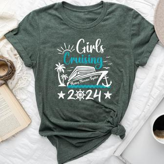 Girls Cruising 2024 Girls Matching Cruise Squad Bella Canvas T-shirt - Seseable