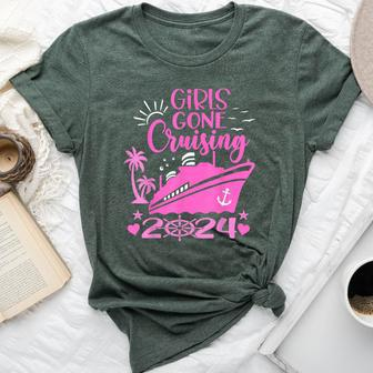 Girls Gone Cruising 2024 Girls Matching Cruise Squad Bella Canvas T-shirt | Mazezy