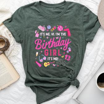 Girls It's Me Hi I'm Birthday Girl It's Me Birthday Party Bella Canvas T-shirt - Seseable