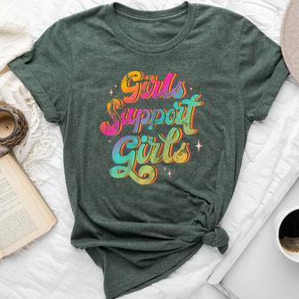 Girls Support Girls Emancipation Vintage Bella Canvas T-shirt - Monsterry UK