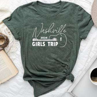 Girls Trip Nashville 2024 For Weekend Birthday Party Bella Canvas T-shirt | Mazezy