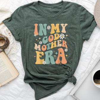 In My Godmother Era Lover Groovy Retro Mom Bella Canvas T-shirt - Seseable